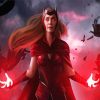 Wanda Scarlet Witch paint by numbers