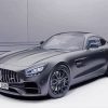 Grey Mercedes Amg Car paint by numbers
