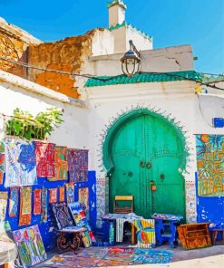 Morocco Asilah City paint by numbers