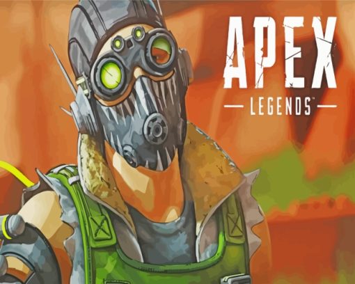 Octane Apex Legends paint by numbers