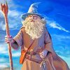 Old Wise Wizard paint by numbers