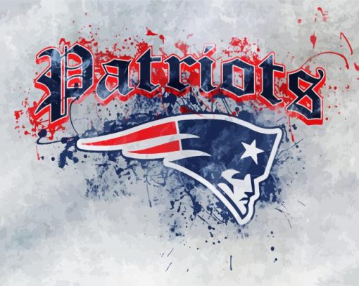 Aesthetic Patriots Logo Art paint by numbers