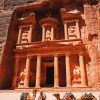 Petra's largest monument paint by numbers