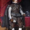 Philip IV In Brown And Silver paint by numbers