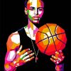 Pop Art Stephen Curry paint by numbers