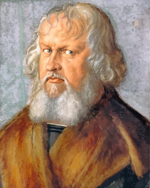 Portrait Of Hieronymus Holzschuher paint by numbers
