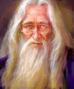 Albus Dumbledore Art paint by numbers