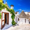 Puglia Houses paint by numbers
