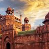 Red Fort Lal Qila paint by numbers