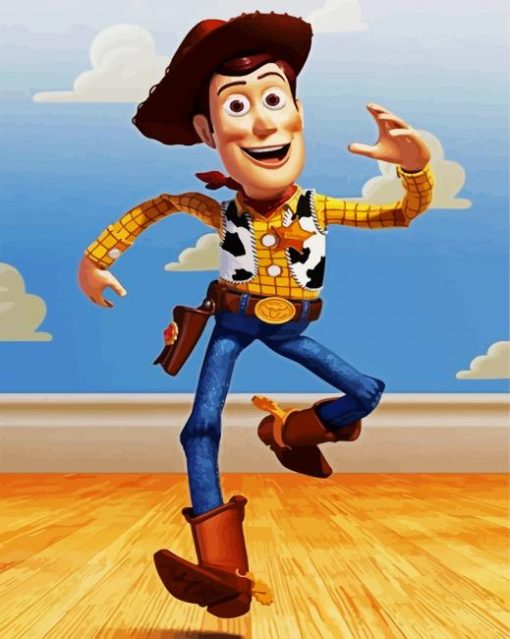 Happy Sherif Woody paint by numbers
