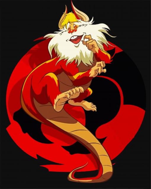 ThunderCats Snarf paint by numbers