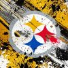 Steelers Logo Art paint by numbers