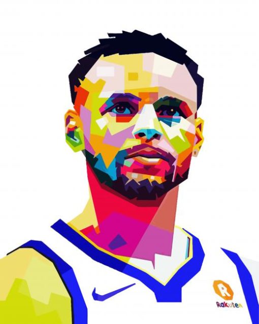 Stephen Curry Pop Art paint by numbers