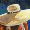 Straw Hat Art paint by numbers