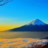 Sunrise At Mount Fuji paint by numbers