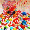 Sweet Candies paint by numbers