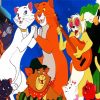 The Aristocats Characters Dancing paint by numbers
