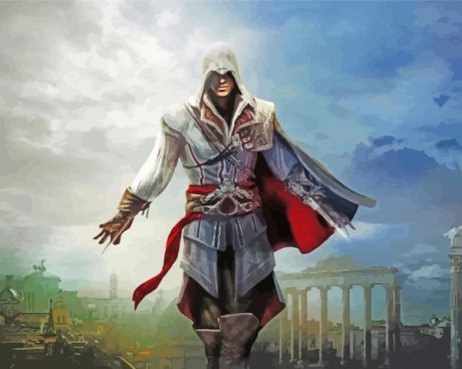 Assassin's Creed Character paint by numbers