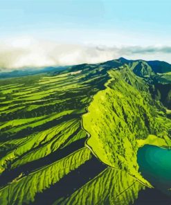The Azores Island paint by numbers