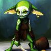 The Monster Goblin paint by numbers
