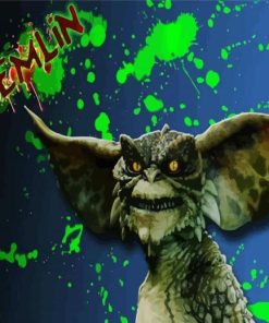 The Gremlins Movie paint by numbers