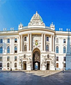 The Hofburg Vienna paint by numbers