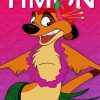Timon Character Poster paint by numbers
