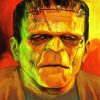 The Monster Frankenstein Character paint by numbers