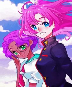 Anthy And Utena Characters paint by numbers