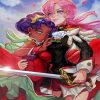 Utena Japanese Anime paint by numbers