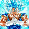 Vegito Dragon Ball paint by numbers
