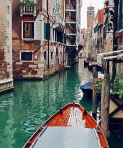 Italy Venice Canal paint by numbers