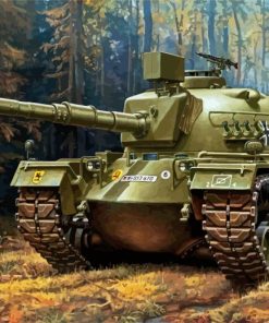 War Battle Military Tank paint by numbers
