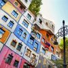 Aesthetic Hundertwasser House paint by numbers