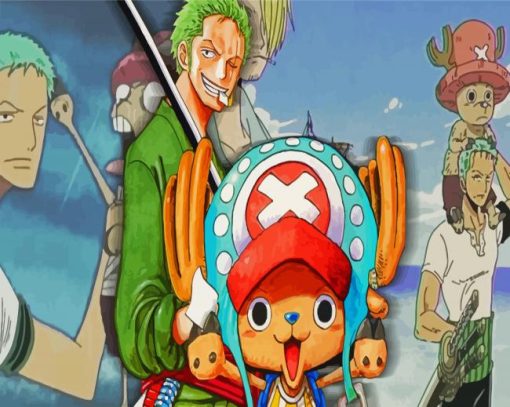 One Piece Characters paint by numbers