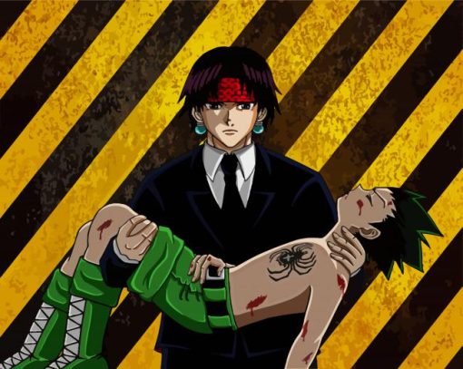Chrollo Lucilfer Carrying Gon paint by numbers