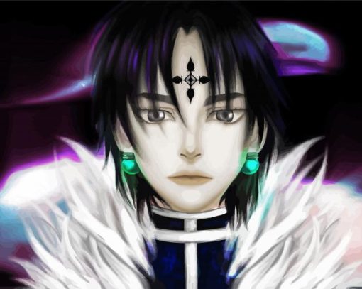 Aesthetic Chrollo Lucilfer paint by numbers