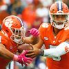 Clemson Tigers paint by numbers