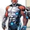 Cyborg Black Man paint by numbers