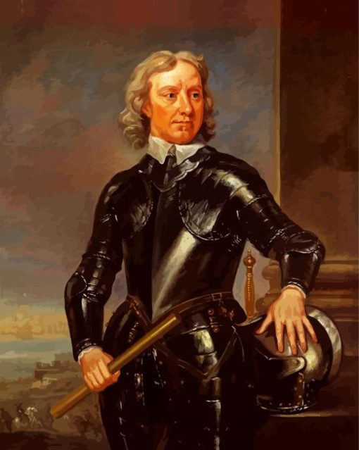 Oliver Cromwell paint by numbers