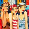 Aesthetic Whimsical Ladies paint by numbers