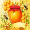 Sweet Honey And Bees paint by numbers