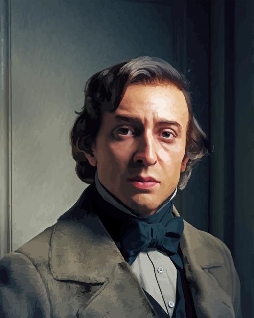 Classy Frédéric Chopin paint by numbers