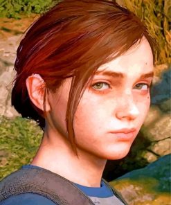 Beautiful Ellie Character paint by numbers