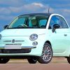 Cool Fiat 500 Car paint by numbers