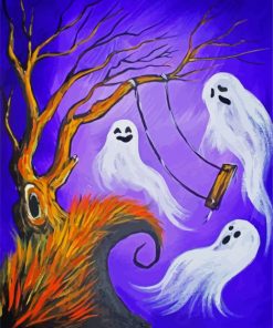Aesthetics Ghosts Art paint by numbers