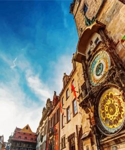 Astronomical Clock In Prague paint by numbers