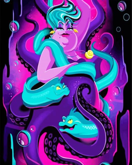 Ursula Character paint by numbers
