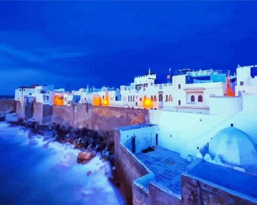 Fantastic City Asilah paint by numbers