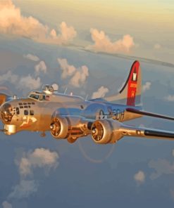 B17 Heavy Bomber paint by numbers